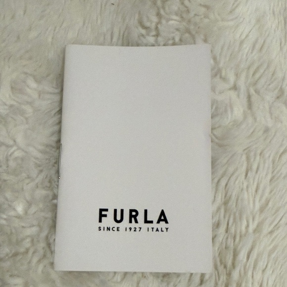 Furla Peach-to-Coral Ombre Leather Crossbody - Picture 9 of 10